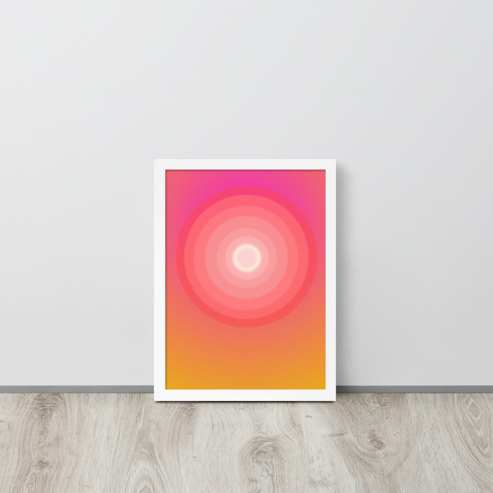 Sunrise Circle Wall Art - Joy