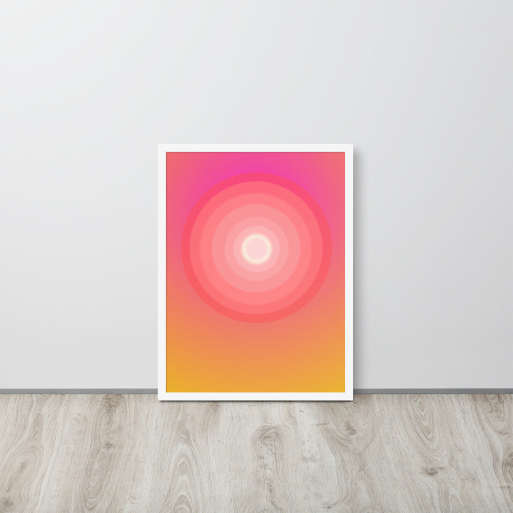 Sunrise Circle Wall Art - Joy