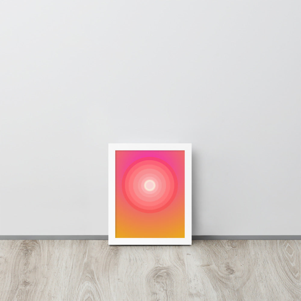 Sunrise Circle Wall Art - Joy