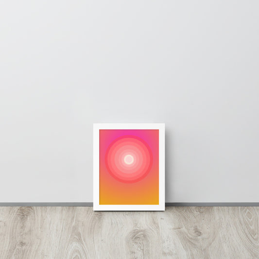 Sunrise Circle Wall Art - Joy