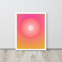 Conscious Circle Joy & Sunshine Abstract Art Print